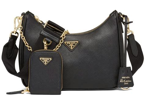 how much is a black prada purse|prada bags price range.